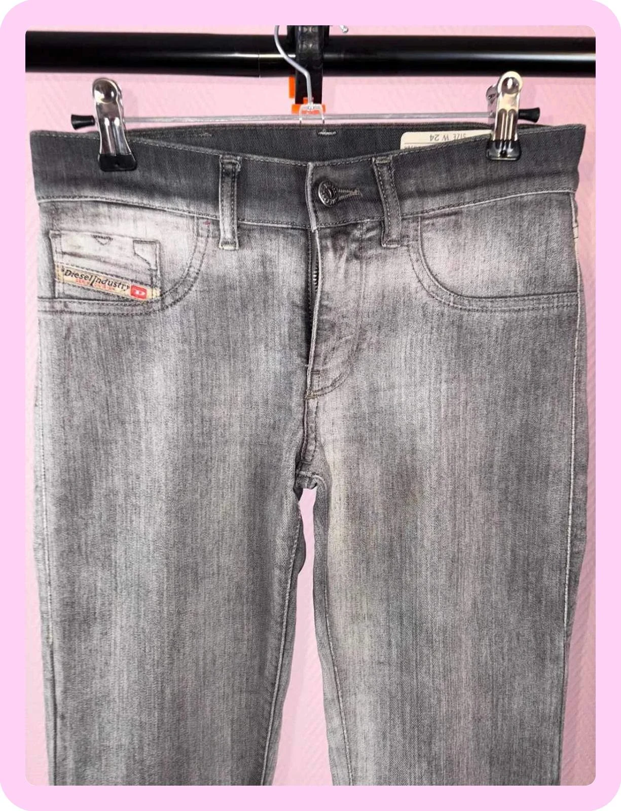 Diesel women's clean rarely worn jeans size 24 – photo 4